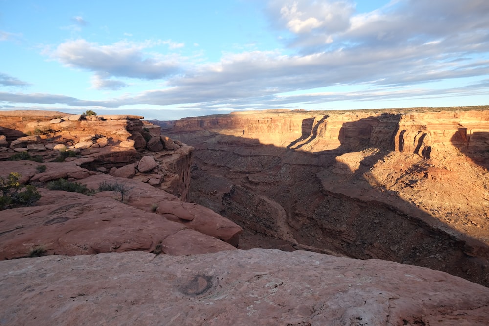 brown rocky mountain under blue sky during daytime