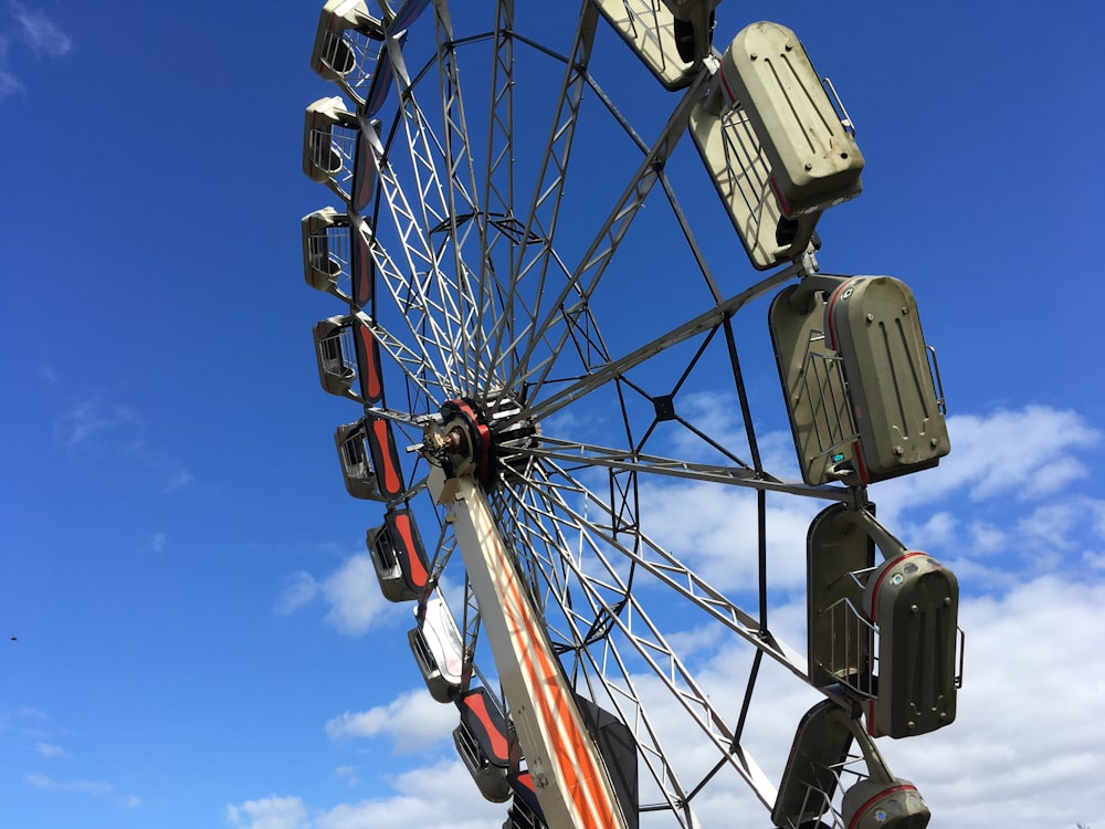 ferris wheel under blue sky during daytime