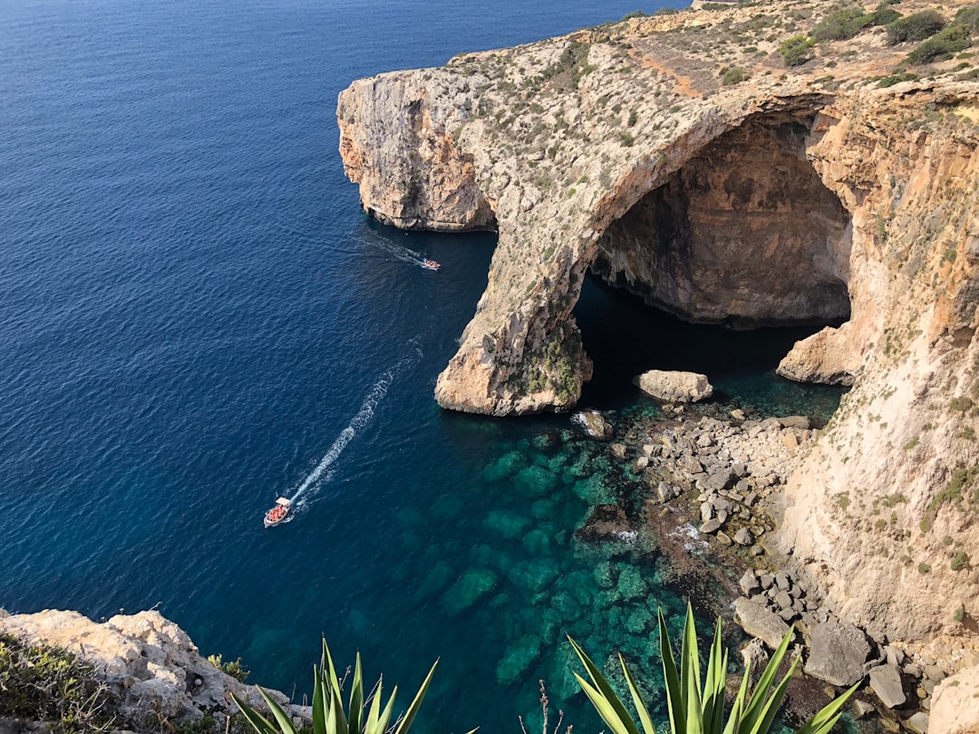 Coastal and oceanic landforms photo spot Zurrieq Għajn Tuffieħa