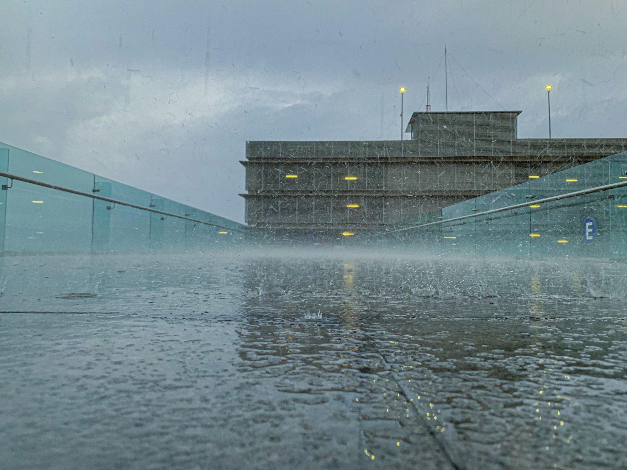 Mexico City in the rain: World Water Day is celebrated on March 22.