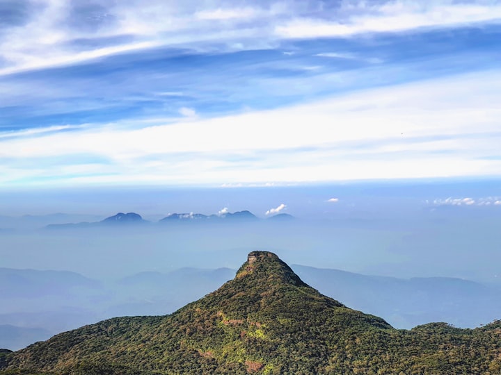 Sri pada mountain(Adams peak) 