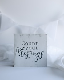 count your blessings gratitude