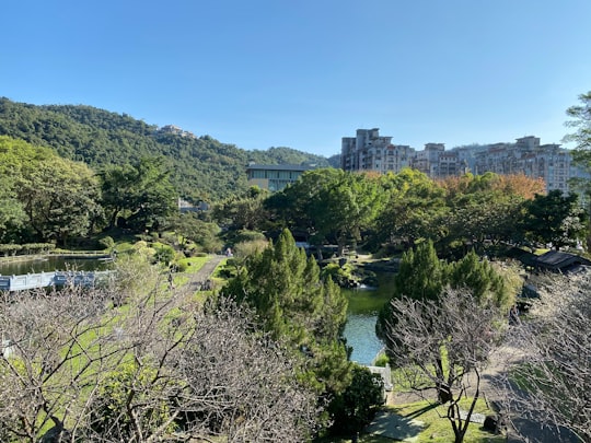 green trees near river during daytime in Zhishan Garden Taiwan