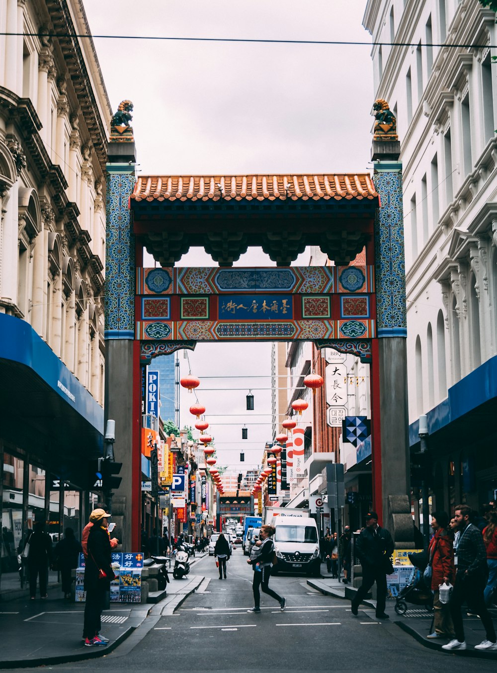 people walking on street during daytime