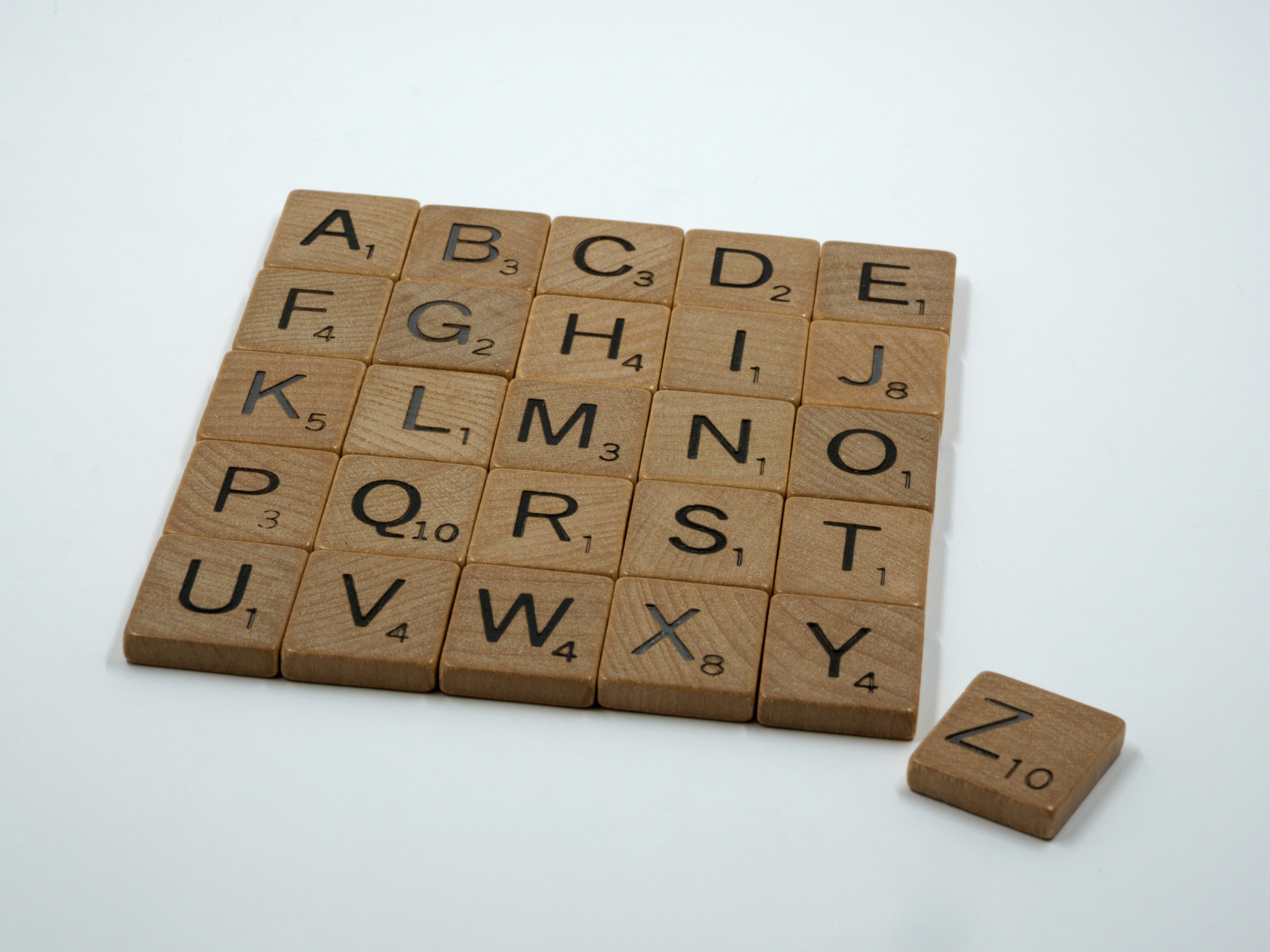 Personalized Wooden Alphabet Train