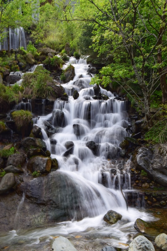 time lapse photography of water falls in Shennongjia China