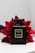 black and gold perfume bottle