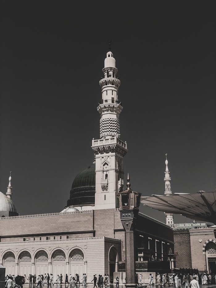 The minarets at golden hour