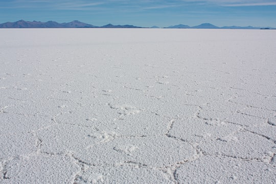snow covered field during daytime in Uyuni Bolivia