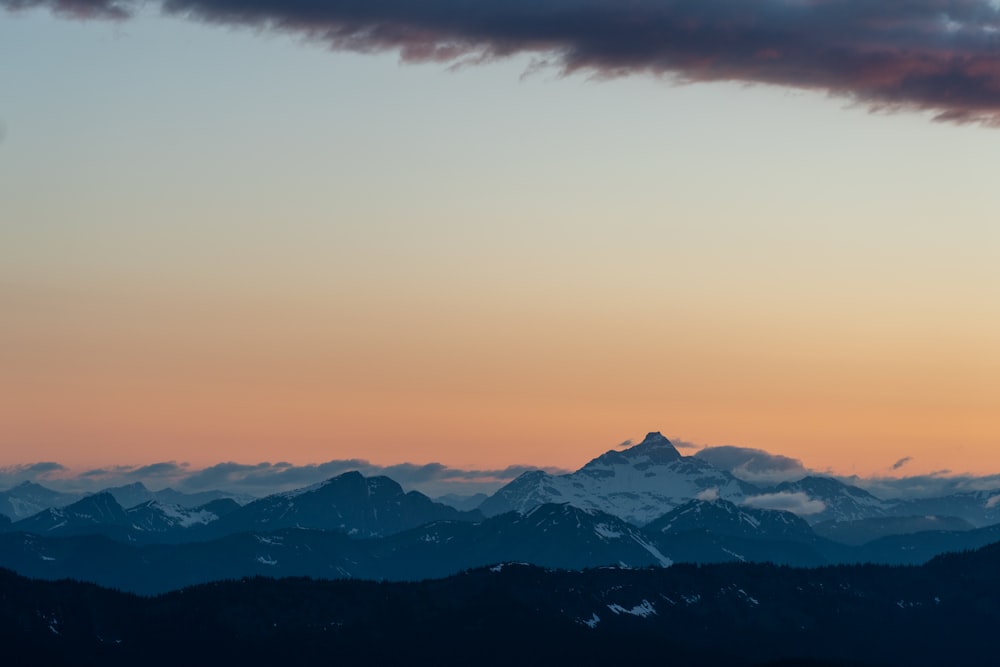 snow covered mountains during daytime