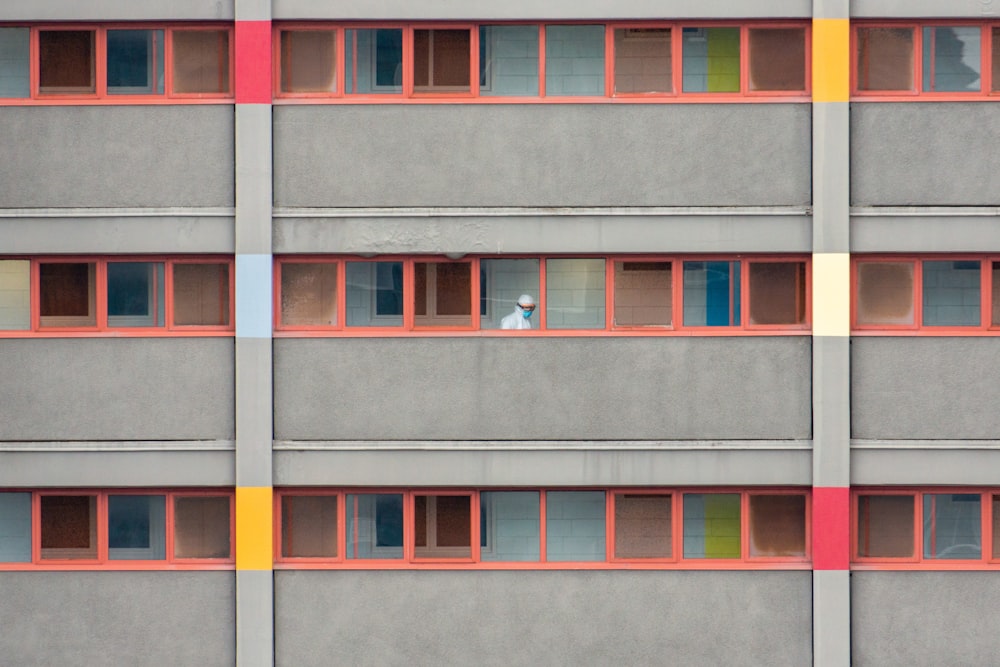 red white and yellow concrete building