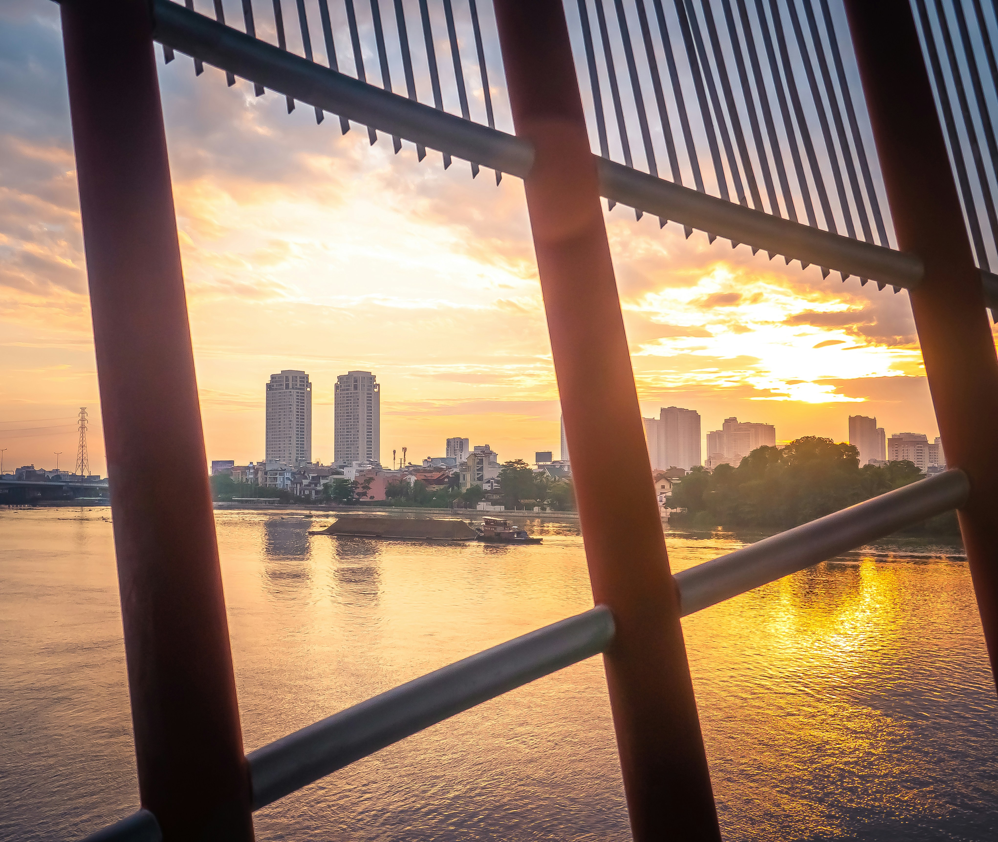city skyline across body of water during daytime