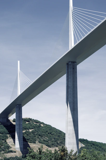white bridge under blue sky during daytime