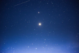A vibrant night sky over Paraguay with stars forming a subtle rocket shape.