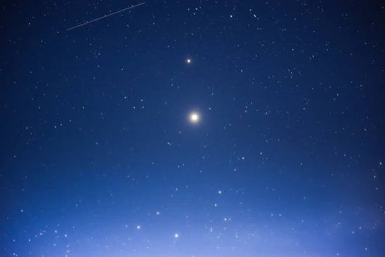 A vibrant night sky over Paraguay with stars forming a subtle rocket shape.