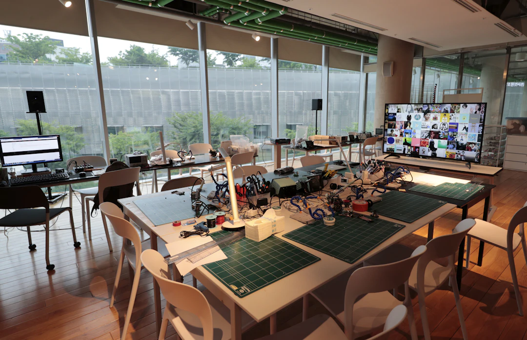 makerspace engineering workspace
