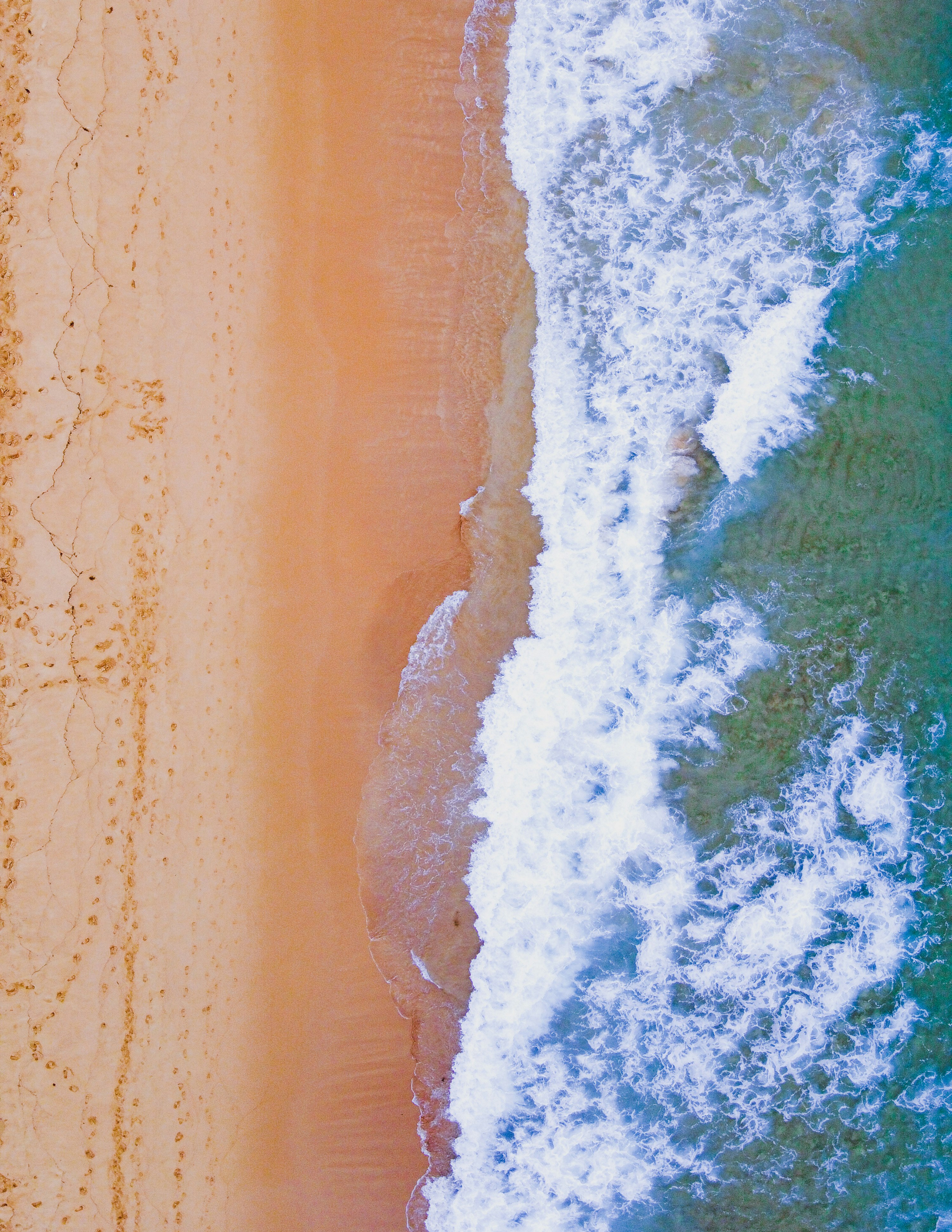 aerial view of beach during daytime