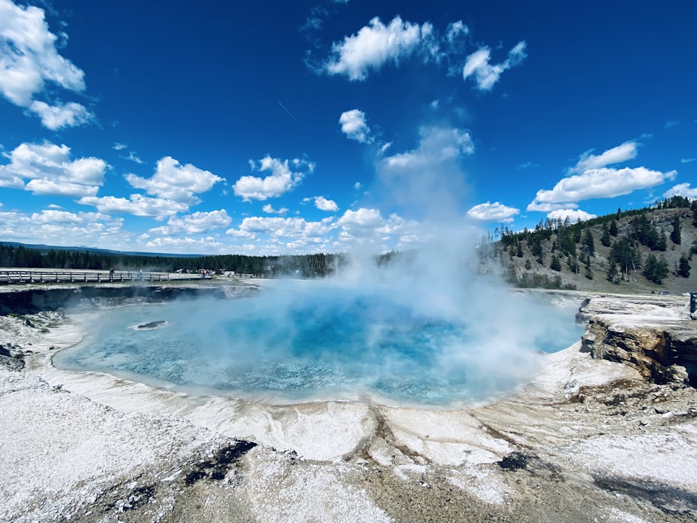 body of water under blue sky during daytime