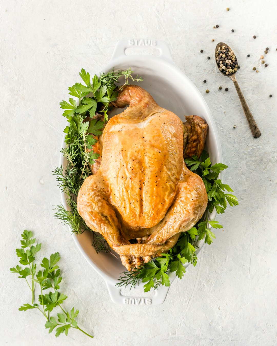 Roast Chicken With Lemon and Garlic