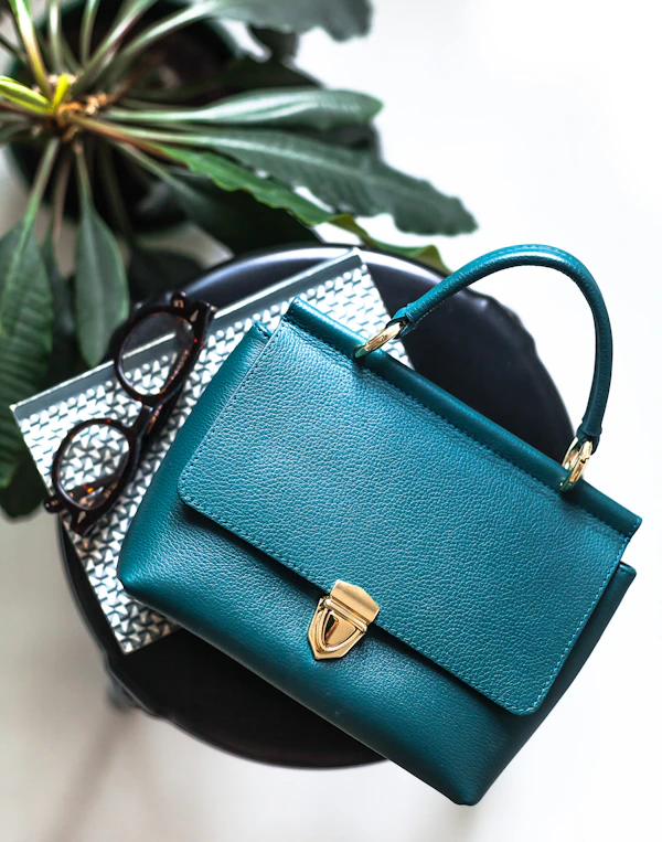 Black handbag