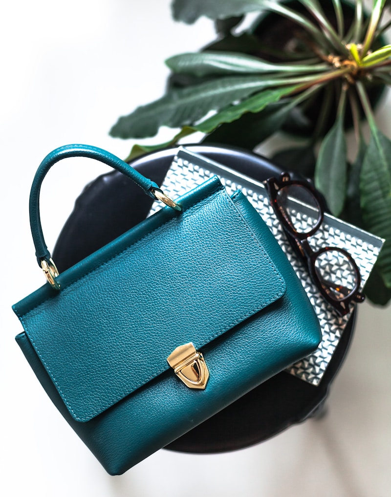 Structured Leather Tote Bag