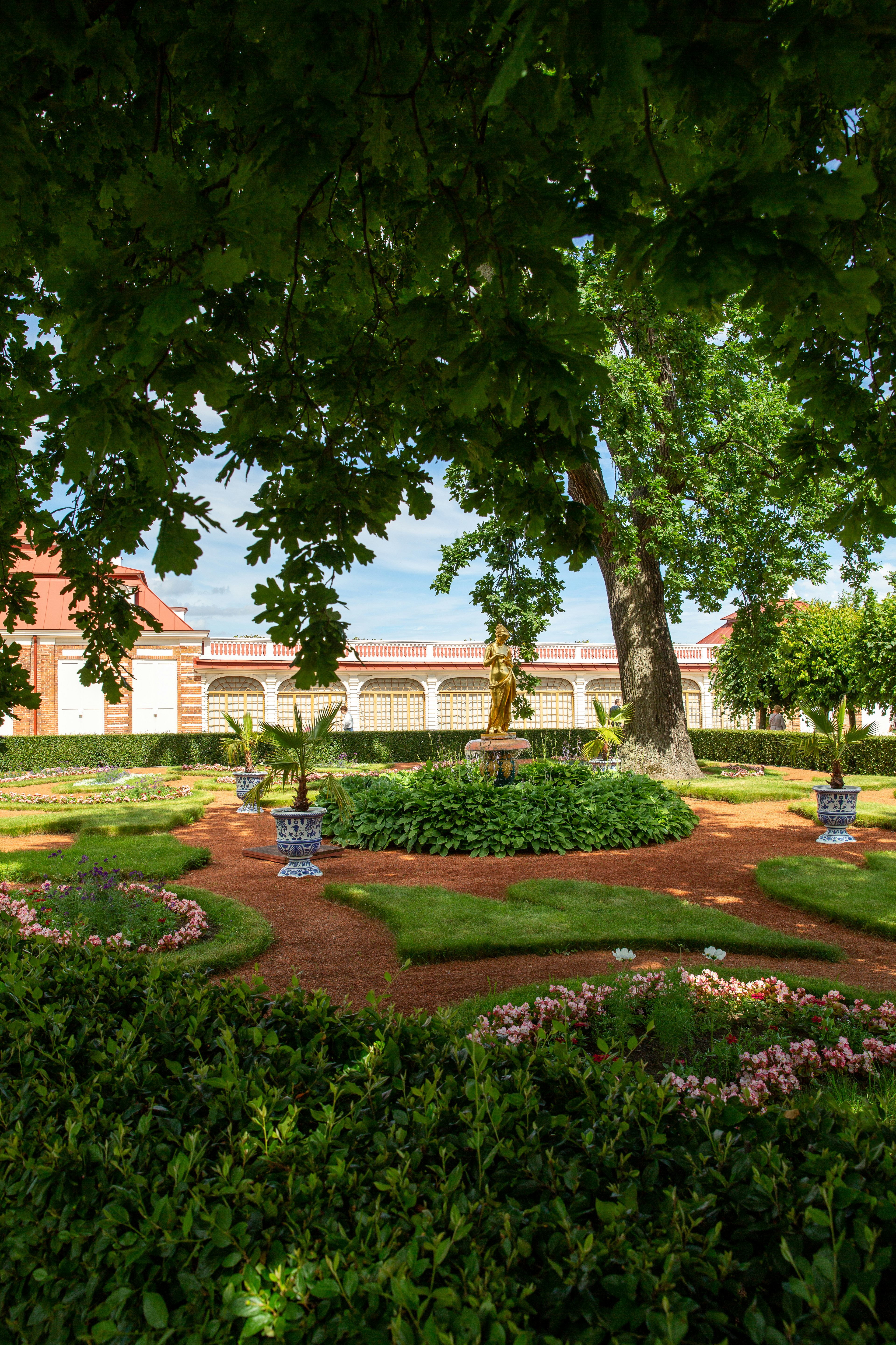 green trees near white concrete building during daytime