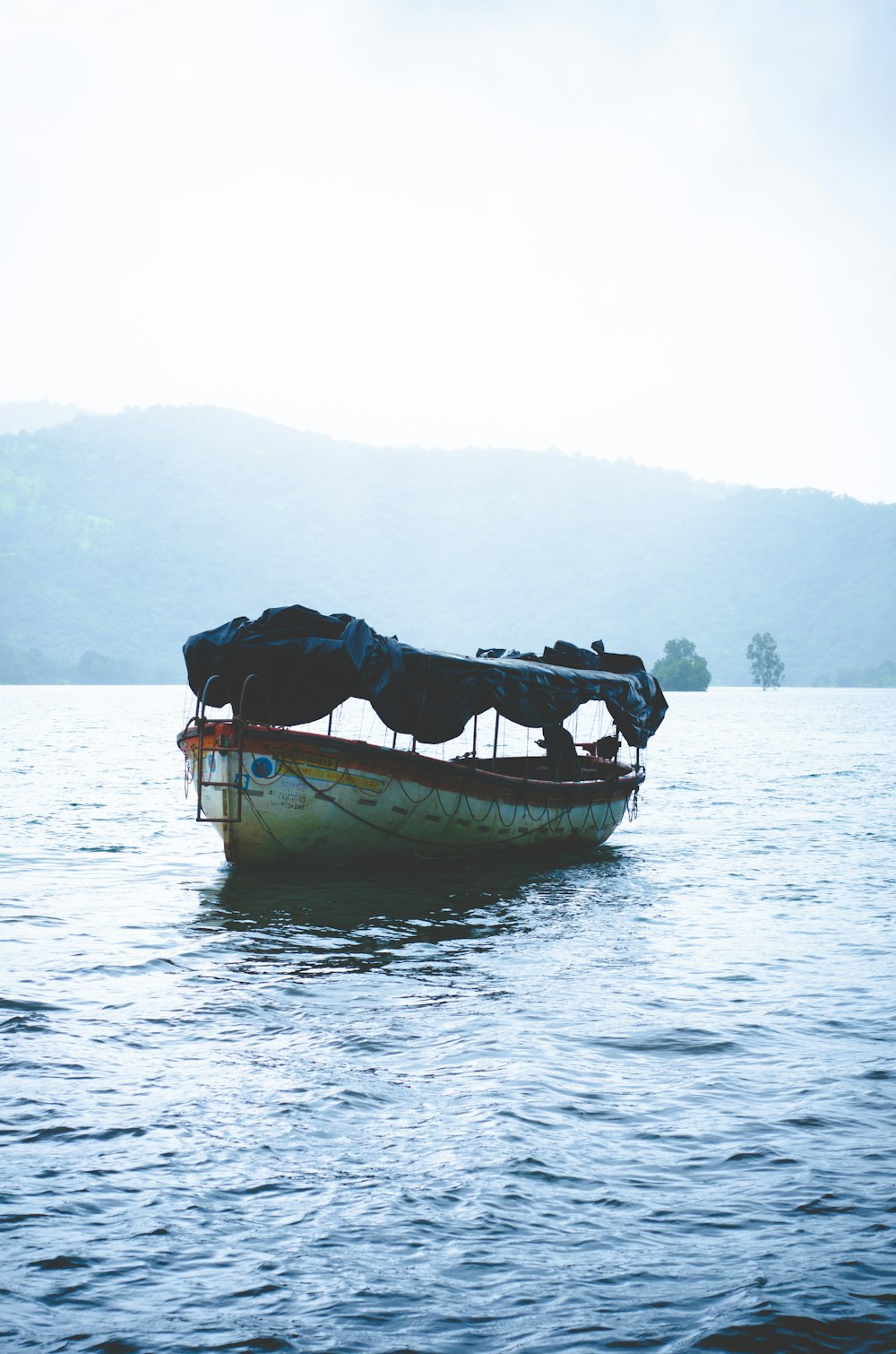 brown and black boat on body of water during daytime