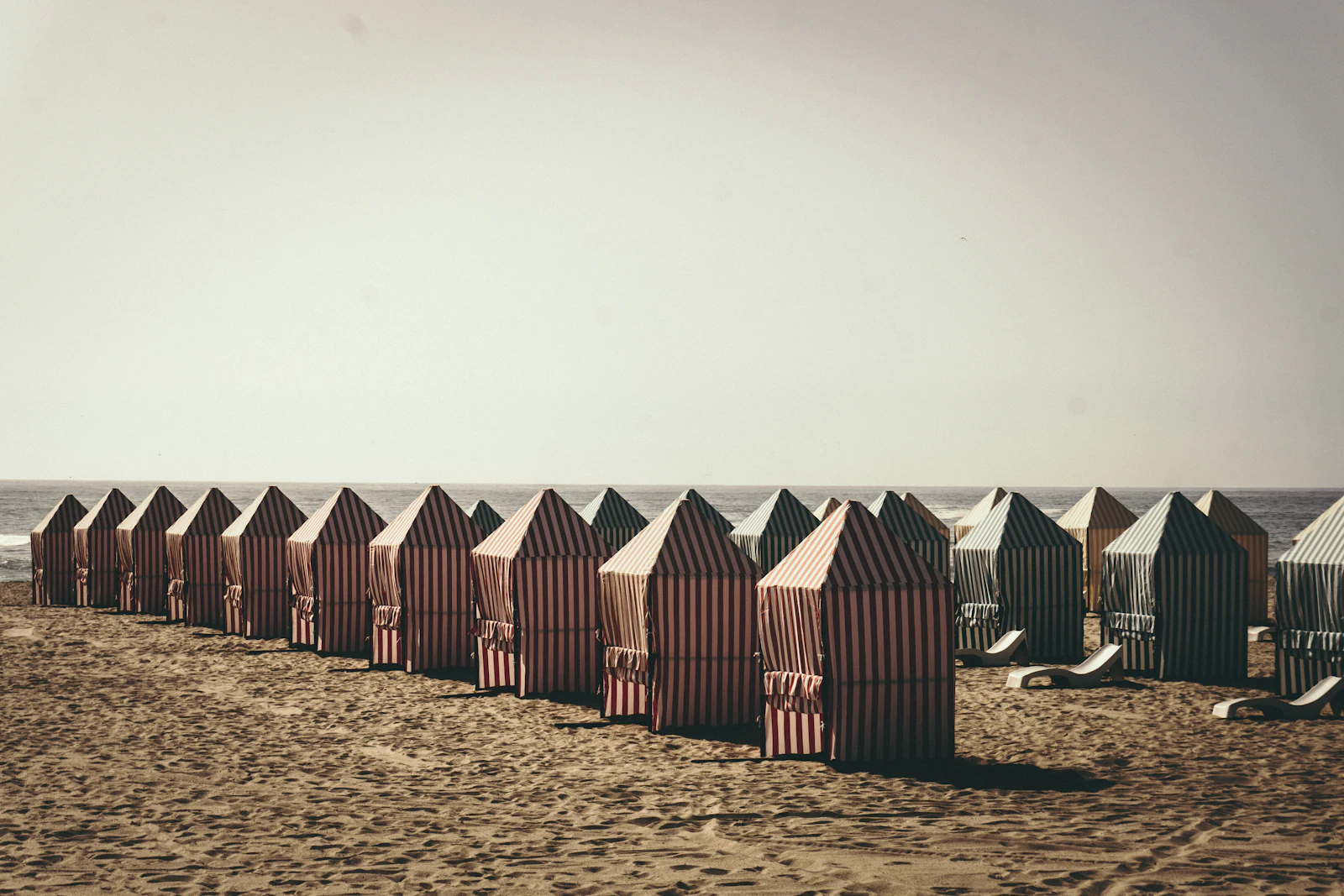 As barracas de praia de Espinho
