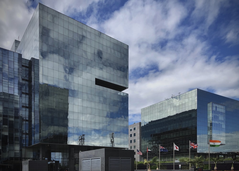 white and black concrete building under blue sky during daytime