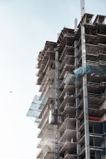 low angle photography of high rise buildings