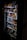 A vending machine filled with various snacks and beverages, including chips, chocolate bars, and canned drinks. The machine is dimly lit, highlighting the items inside through the clear glass panel.