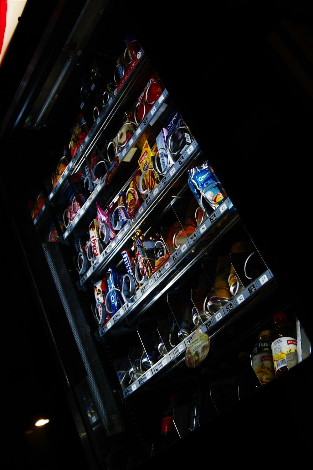 coca cola bottle in vending machine