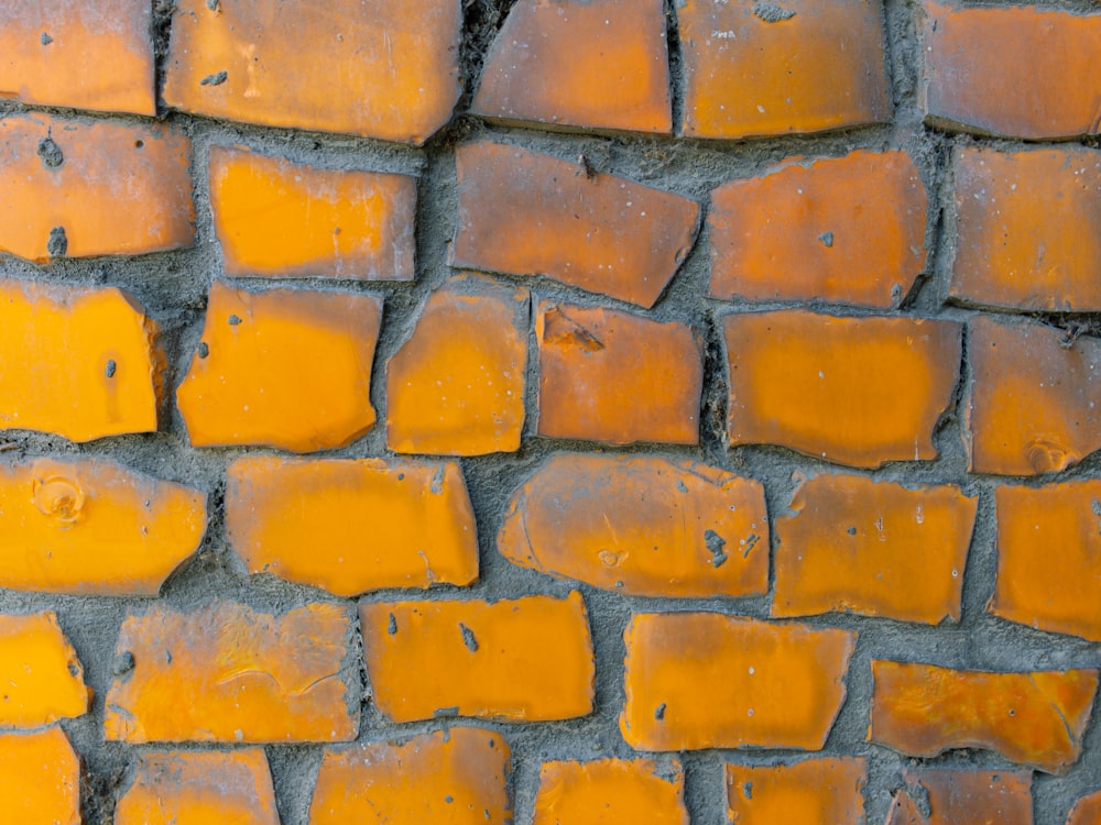 brown and white brick wall