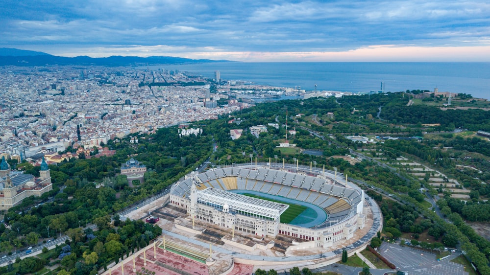 aerial view of city buildings during daytime