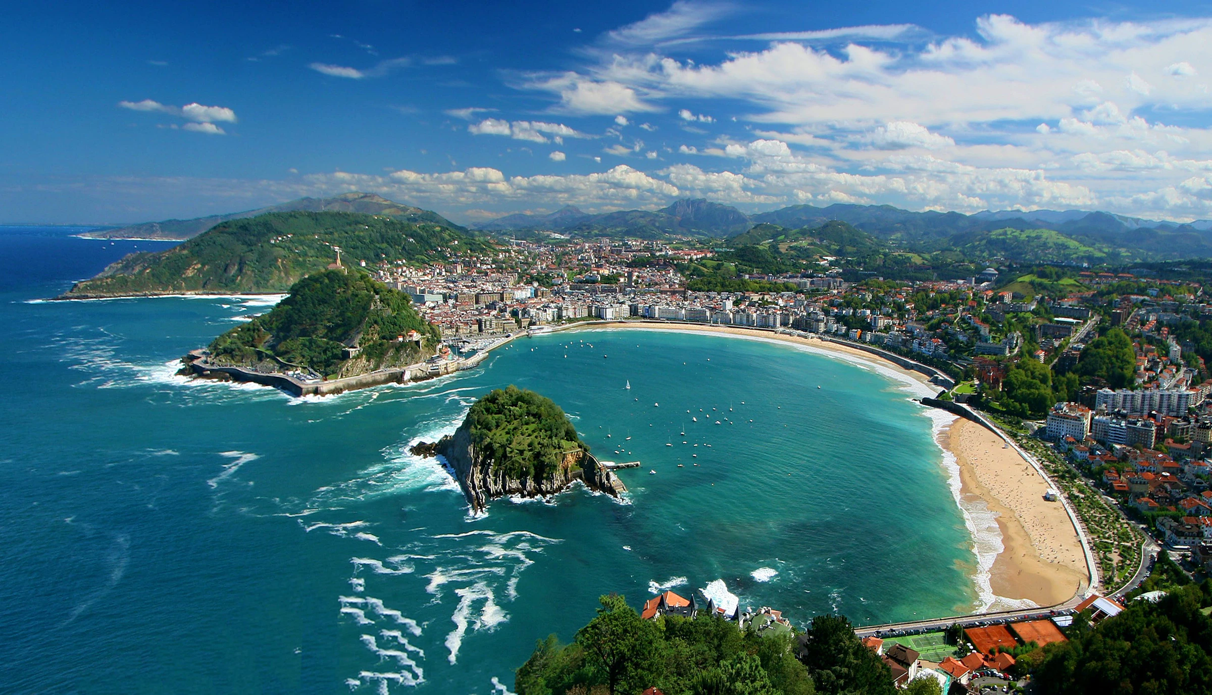 Donostia-San Sebastián, isla de Santa Clara