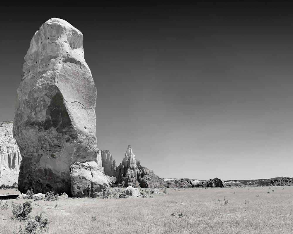 gray rock formation under blue sky during daytime