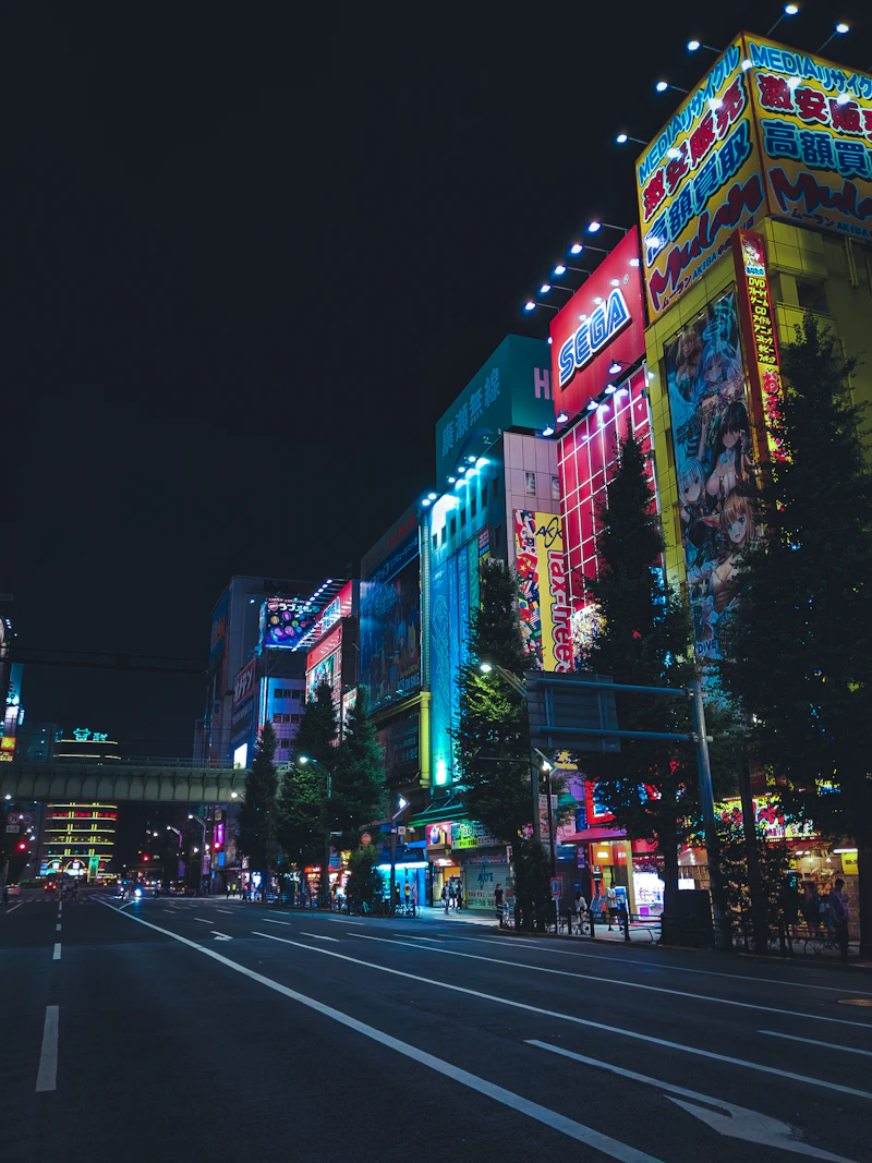 Tokyo shopping street