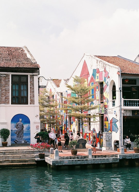 white and brown concrete building in 漢麗寶井 Malaysia