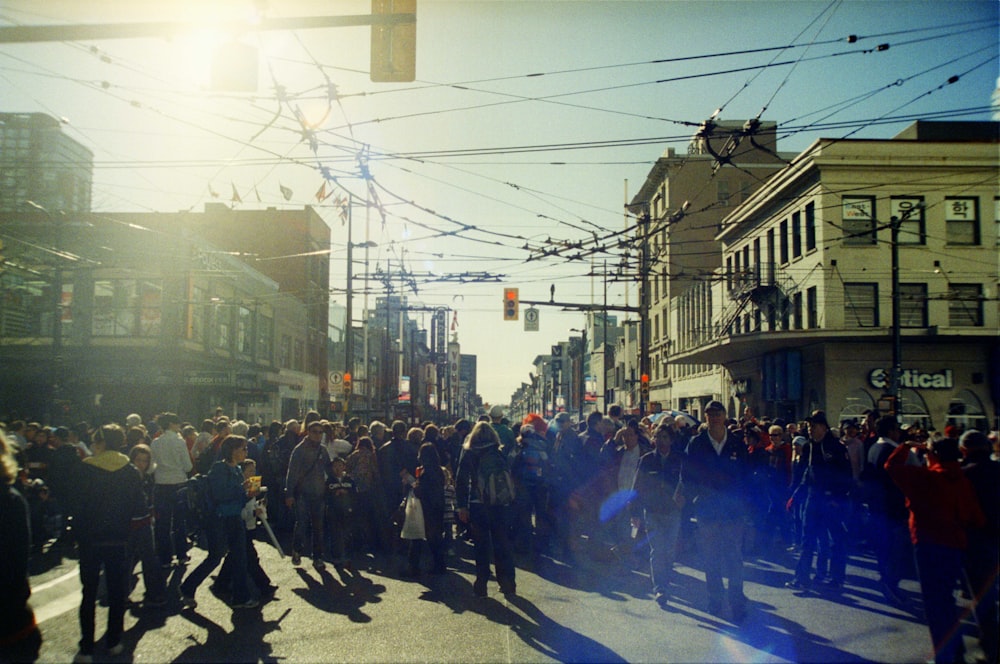 people walking on street during daytime