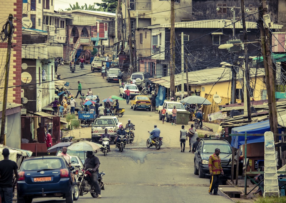 people walking on street during daytime