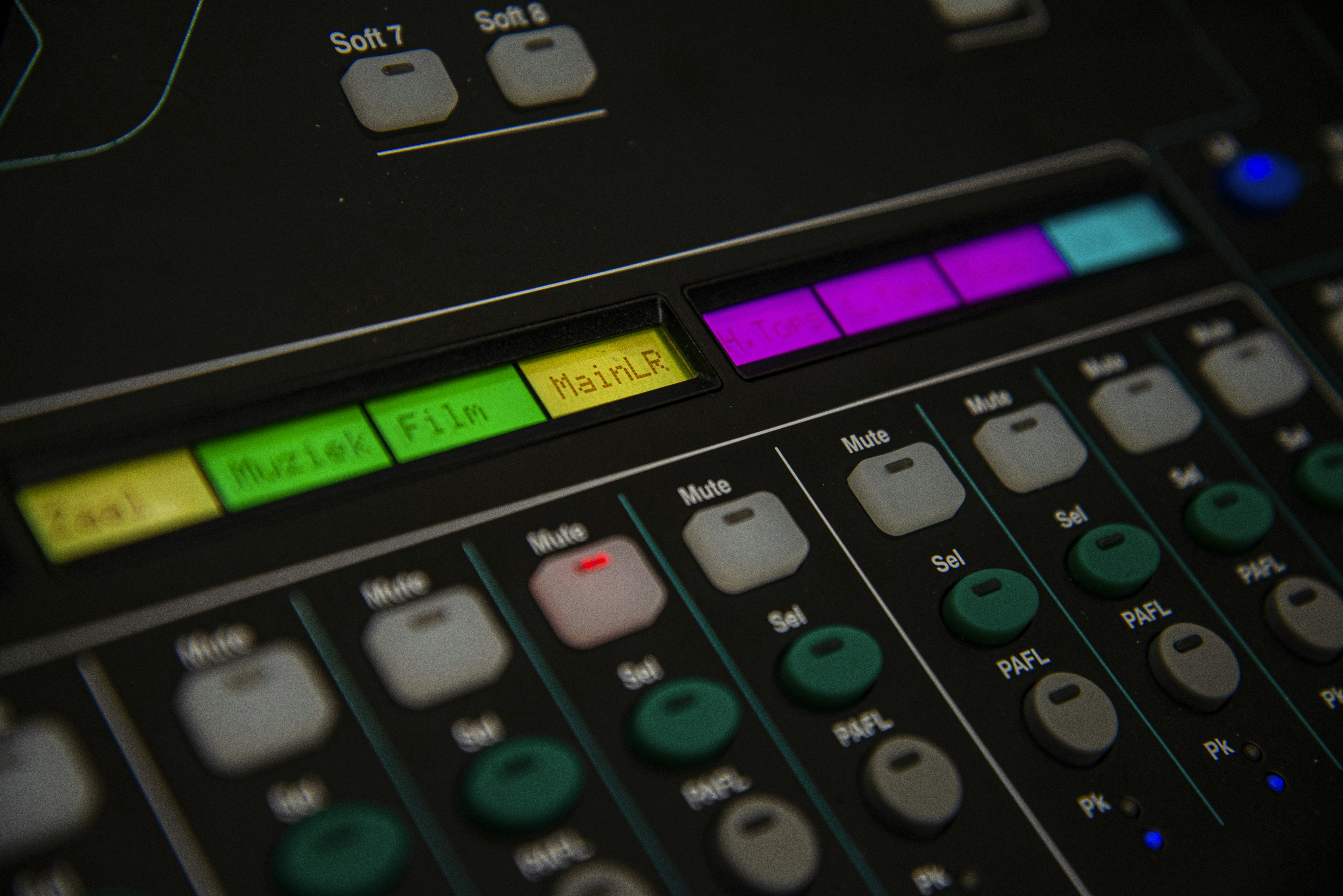 black and gray digital device