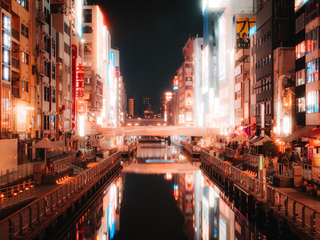 Landmark photo spot Dotonbori River Universal Studios Japan