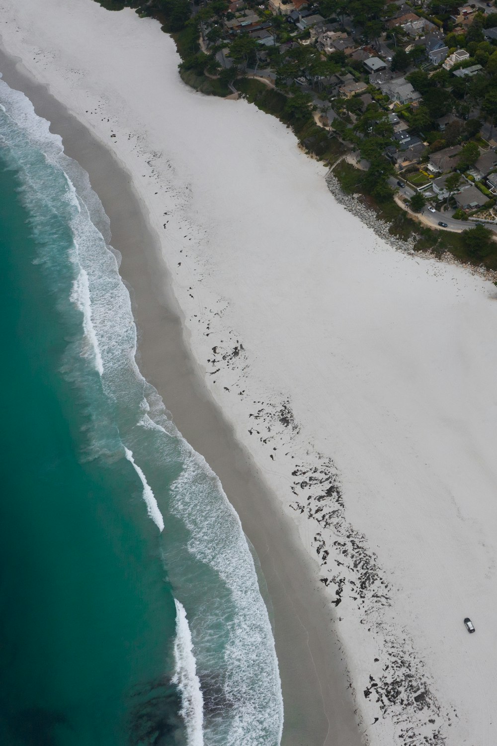 aerial view of beach during daytime