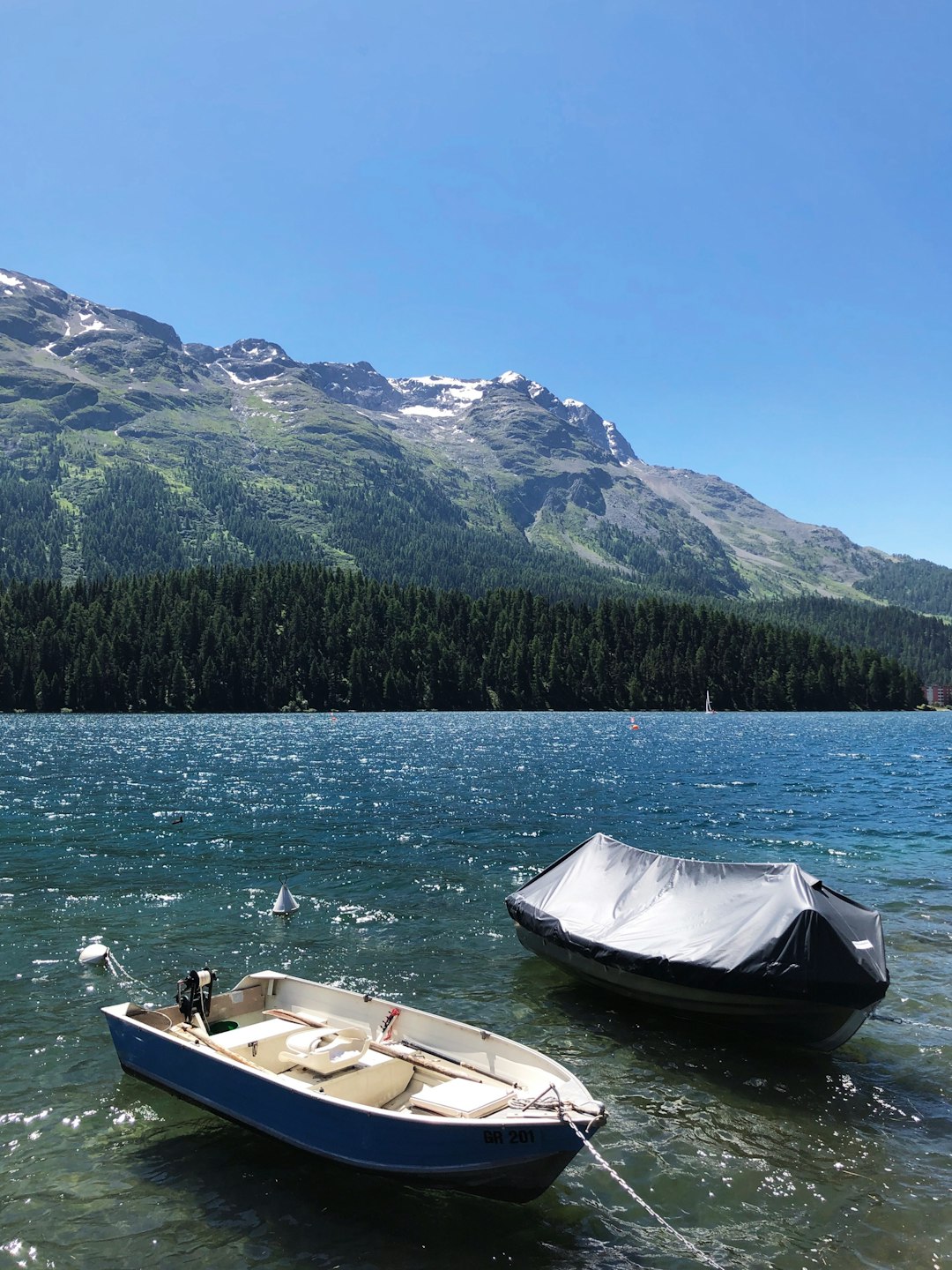 Mountain range photo spot St. Moritz Lake Silvaplana