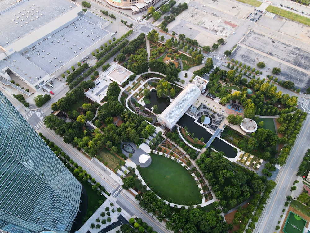 aerial view of city buildings during daytime