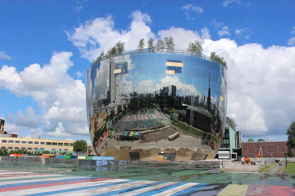 blue and brown building under blue sky during daytime