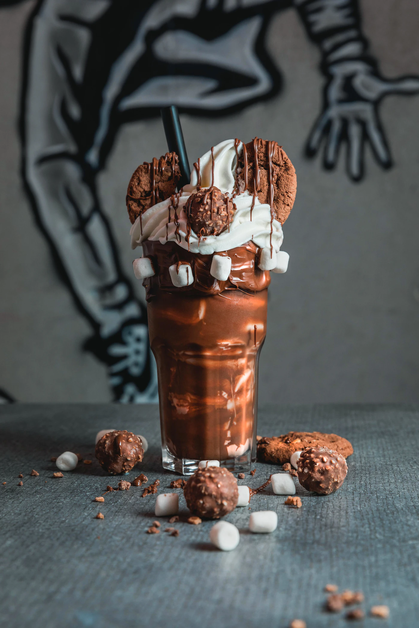 Homemade pint-style ice cream in a glass