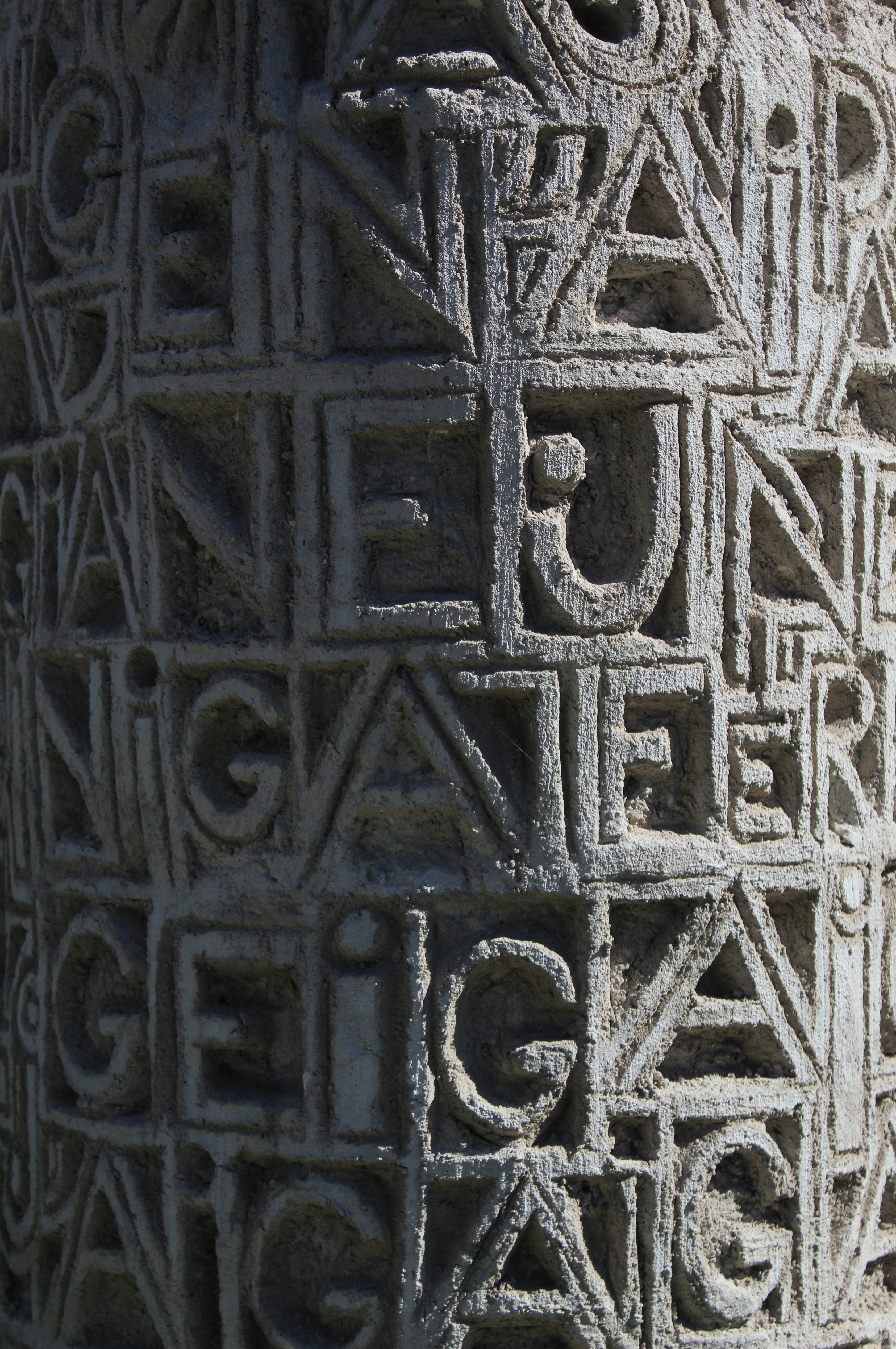 curving font on isplash