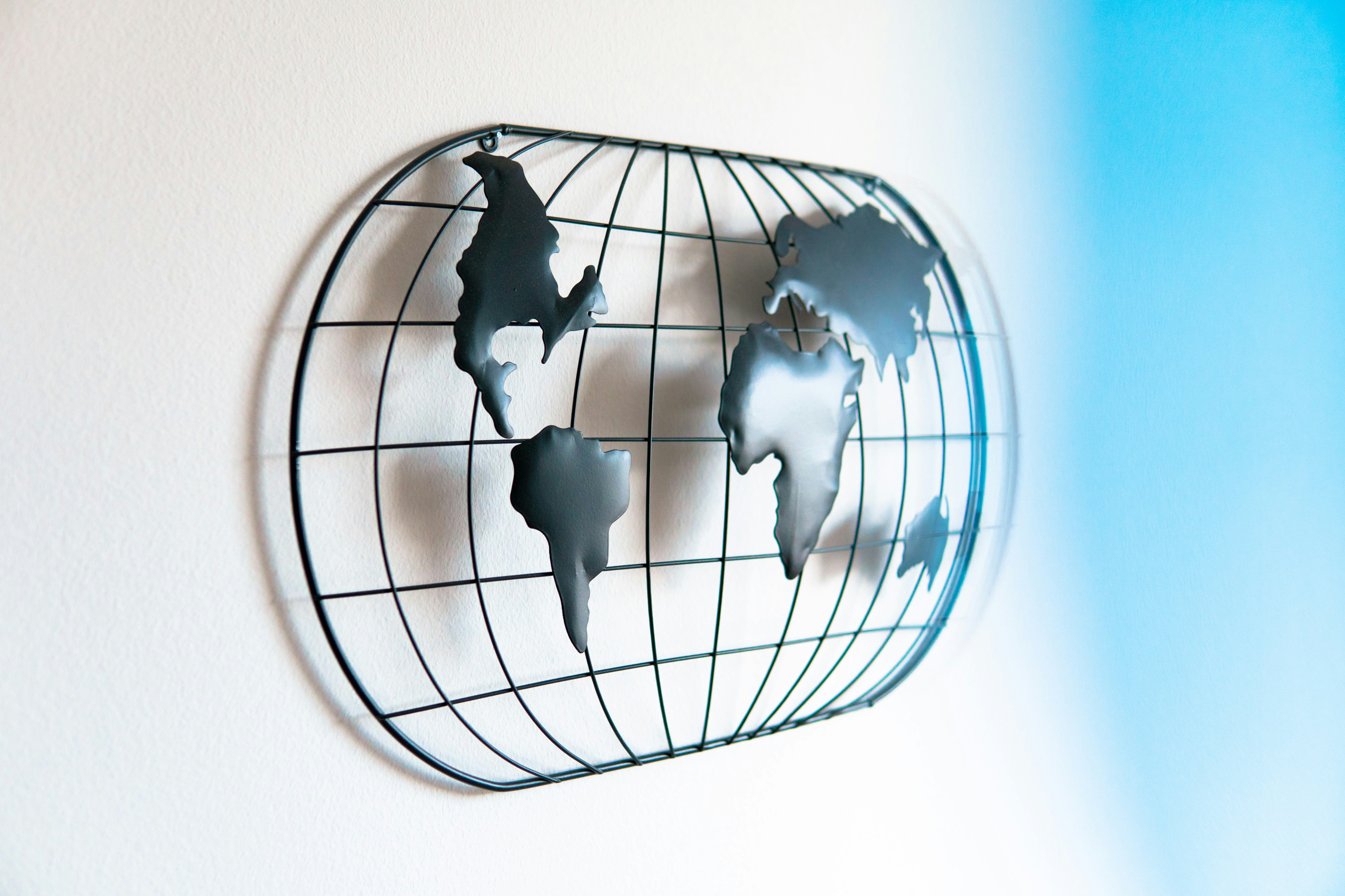 padlock icon over a globe or network connections