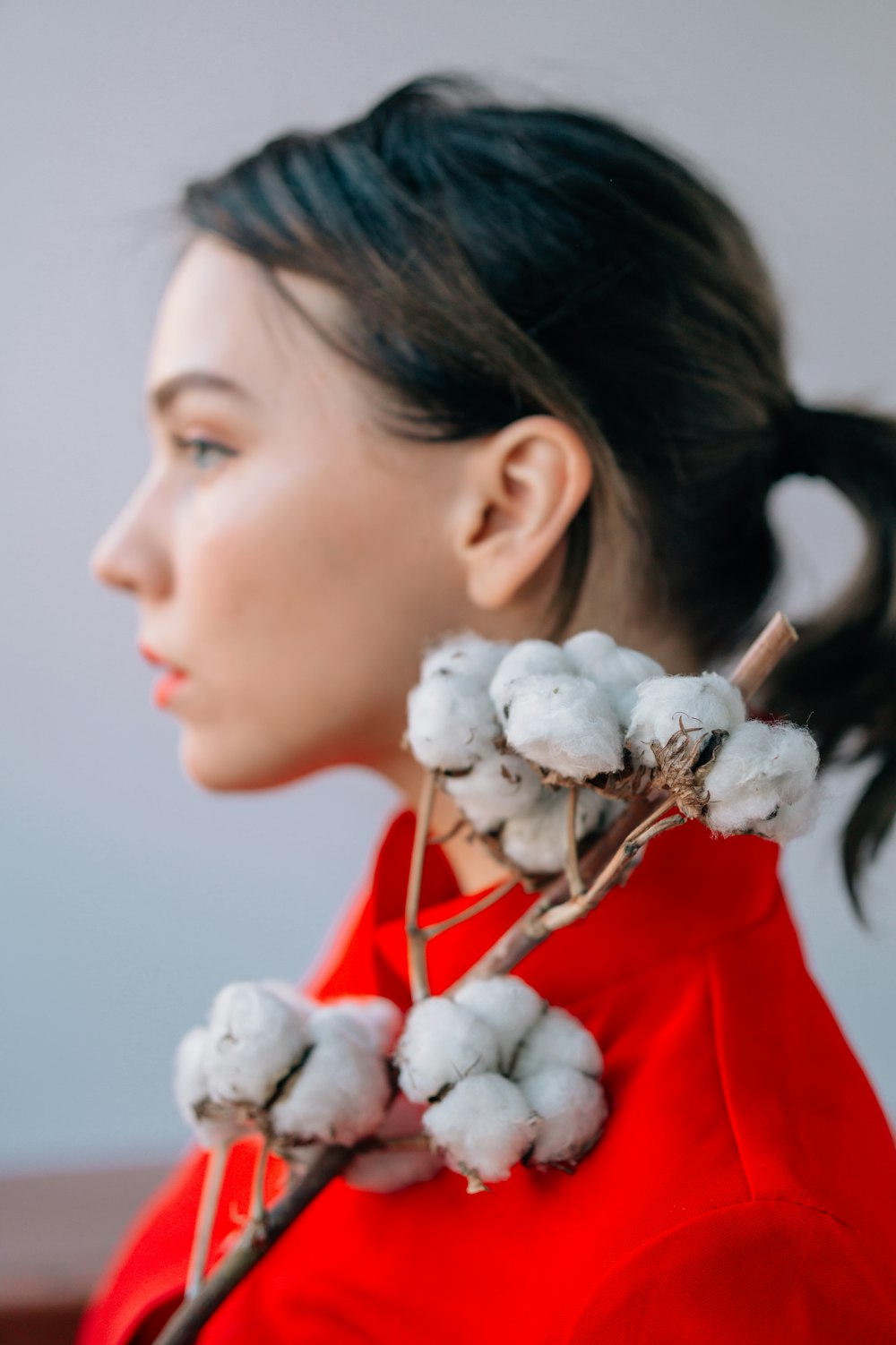 woman in red and white santa claus costume